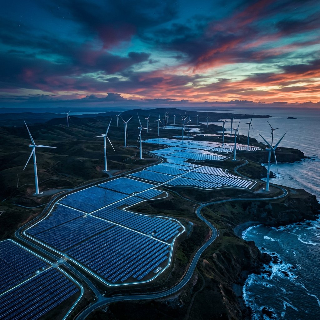 EnviroEdge team at a renewable energy project site