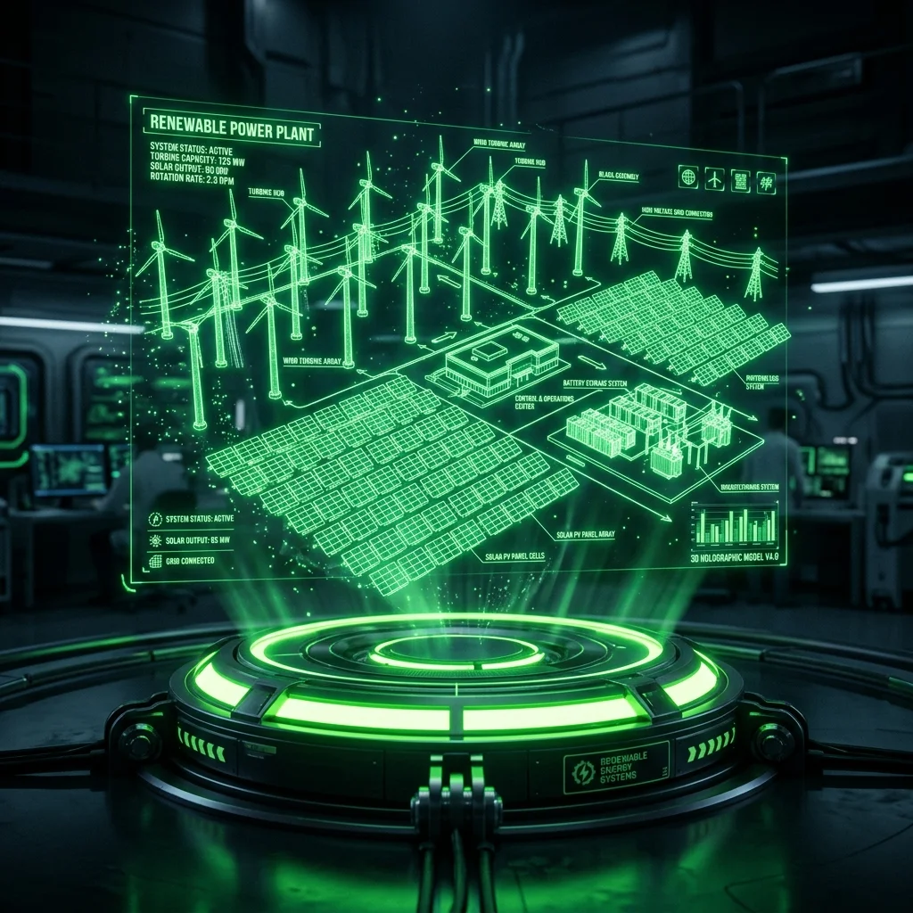 Engineering Blueprint Visualization